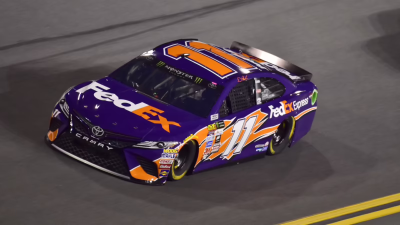 Does FedEx have a car in NASCAR?