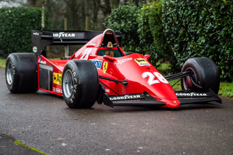 Who was the driver of the Ferrari in 1983?