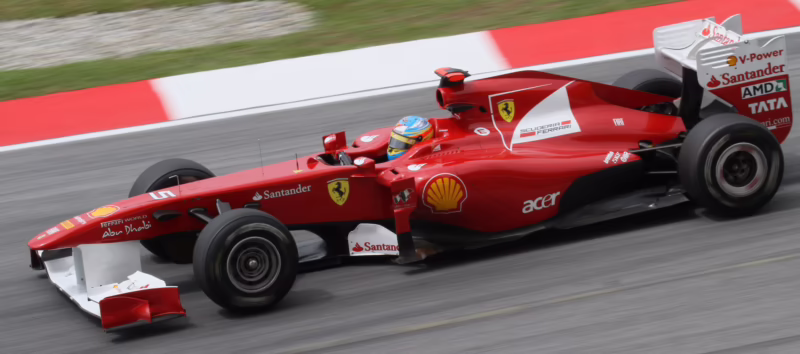 What is the top speed of the Ferrari F150 in Italy?
