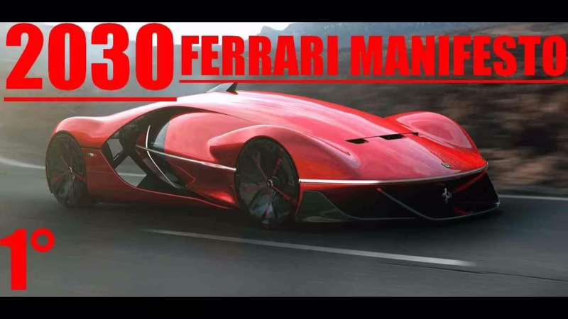 Is Ferrari decreases its targeted EV lineup from 40% to 20% by 2030?