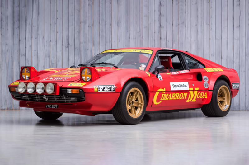 How many Ferrari 308 quattrovalvole were made?