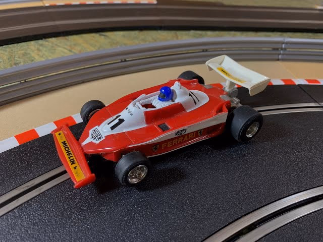 Who makes Scalextric cars?