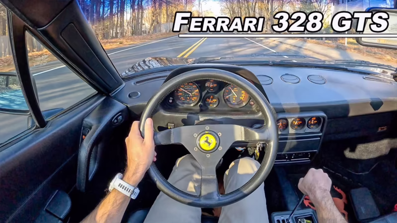 How many 1989 Ferrari 328 GTs were made?