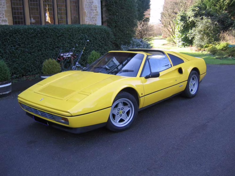 Did Ferrari used to be yellow?