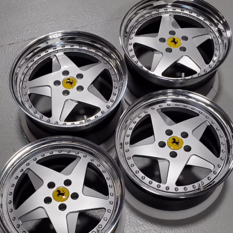 What size tires are on a Ferrari 348?