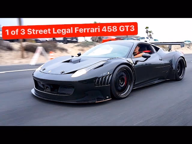 Is 296 GT3 road legal?