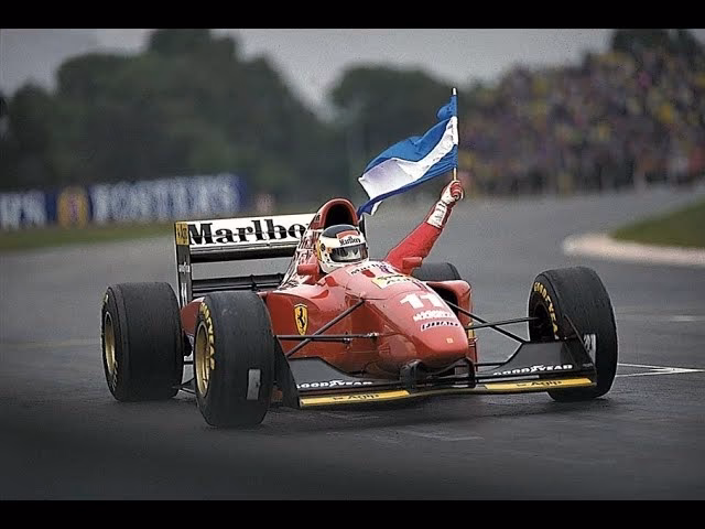 What engine did the 1995 Ferrari F1 have?