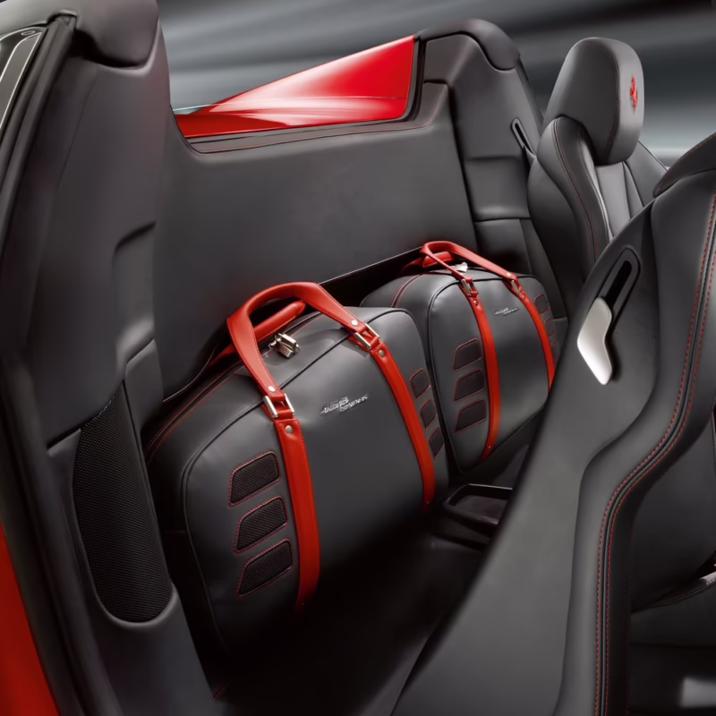 What is the capacity of the Ferrari 458?