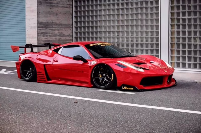 What is the price of Ferrari Mansory body kit?