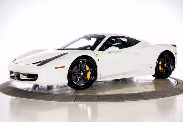 What is the resale value of a 458?