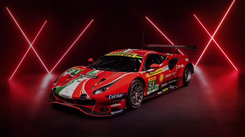 Is the 488 Challenge Evo street legal?