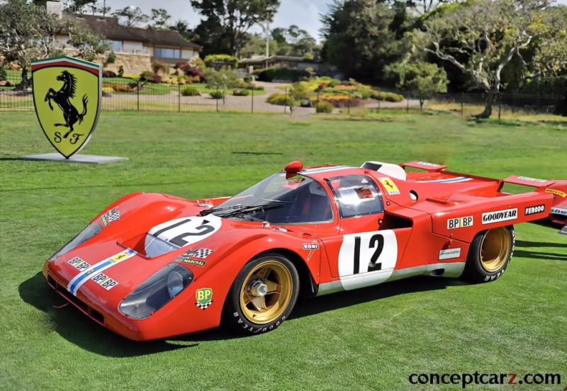 What engine is in the Ferrari 512 M?