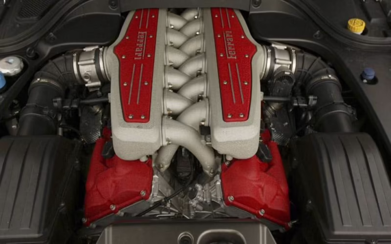 Does 599 have an Enzo engine?