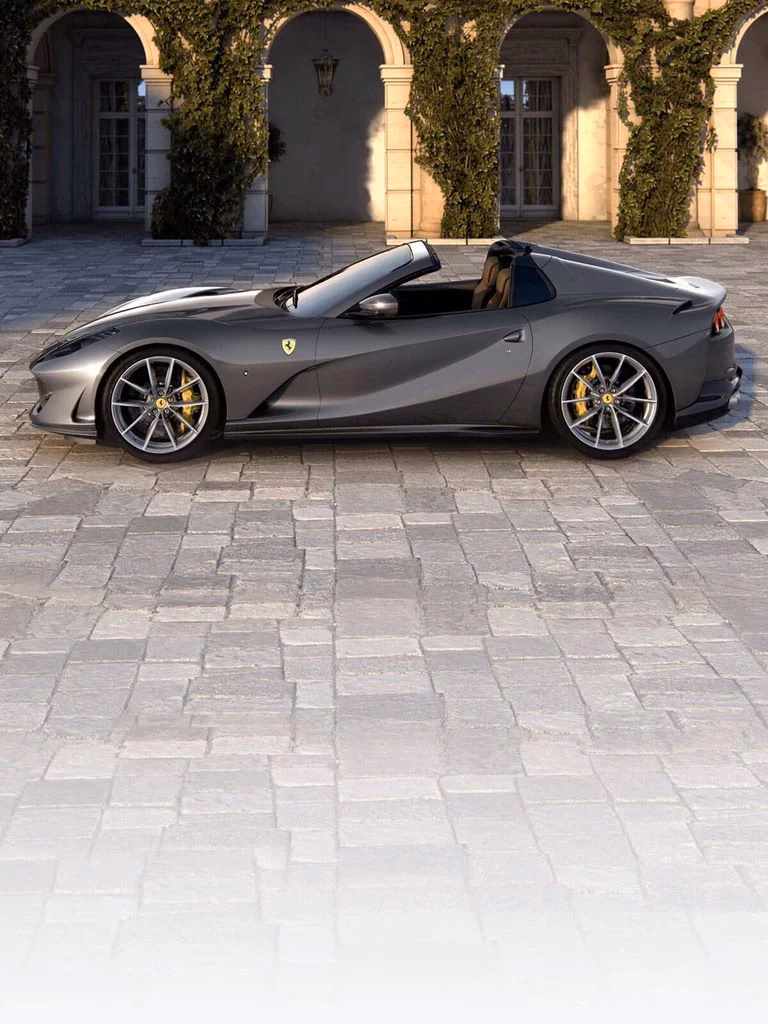 Is the Ferrari 812 Superfast a convertible?