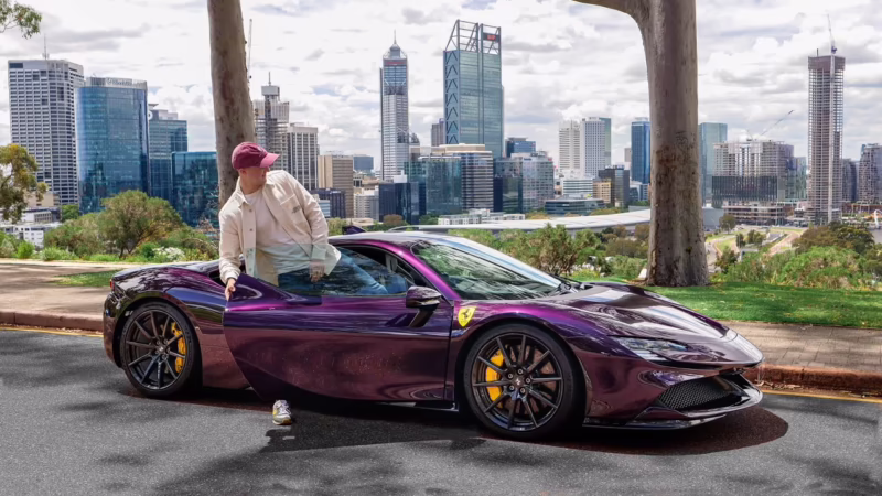 How much is the Ferrari F40 worth in Australia?