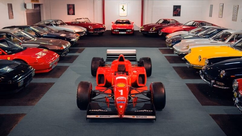 ¿Cuánto vale una colección de Ferrari?