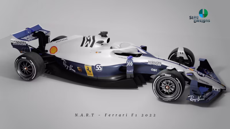 ¿Por qué Ferrari es azul en Monza?