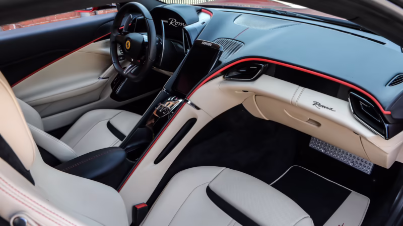 Which supercar has the best interior?