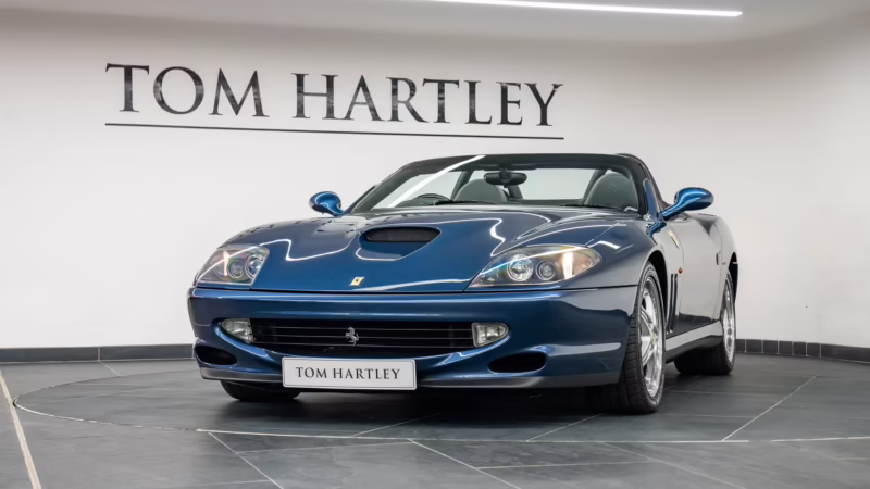 Has Ferrari ever been blue?