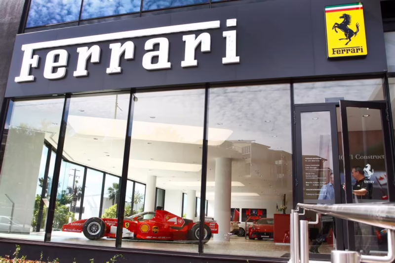 Is Ferrari available in Australia?