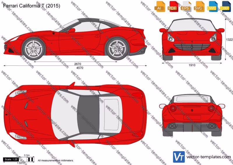 How many Ferrari California was made?