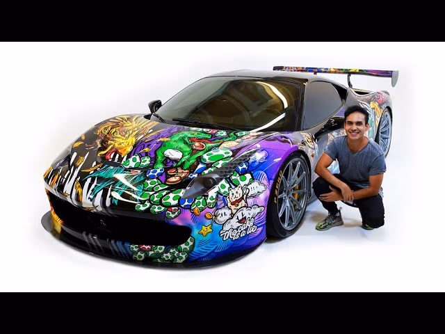 How much does it cost to wrap a Ferrari?