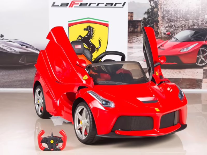 How many kids did Ferrari have?