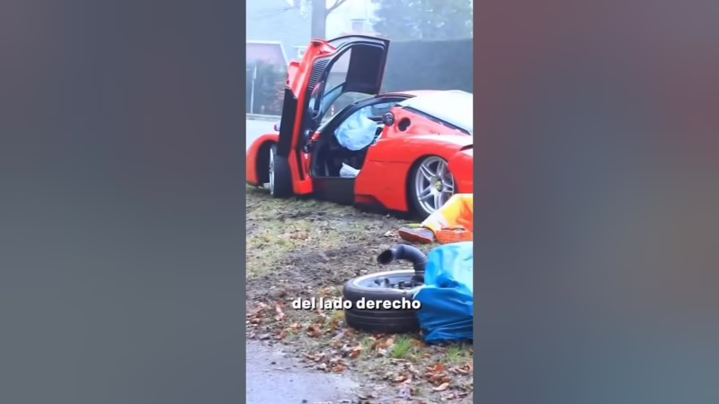 ¿Qué pasó con el mecánico de Ferrari que se rompió la pierna?