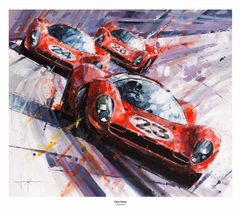When did Ferrari go to Daytona?