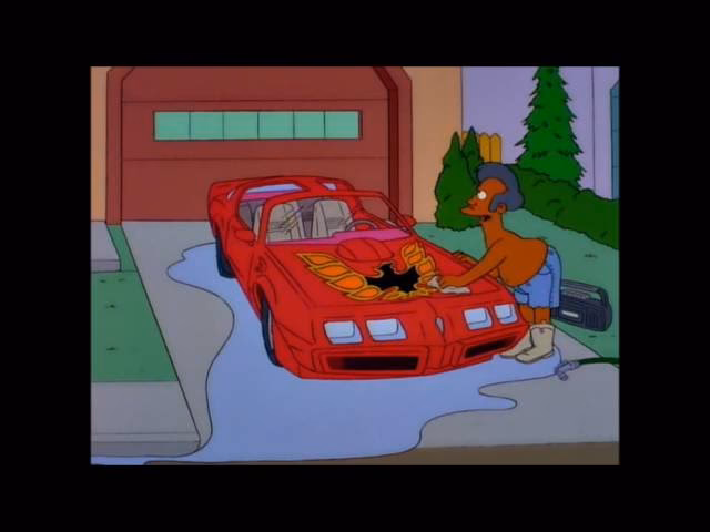 What car does Apu drive?