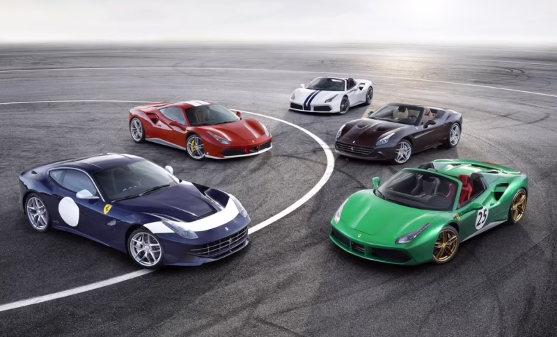 ¿Qué colores de Ferrari hay?