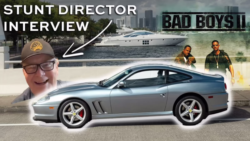 ¿Qué Ferrari usa Will Smith en Bad Boys 2?