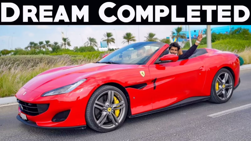 Can you drive a Ferrari in Abu Dhabi?