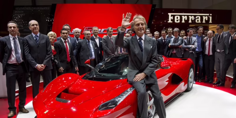 Why was Mattia fired from Ferrari?