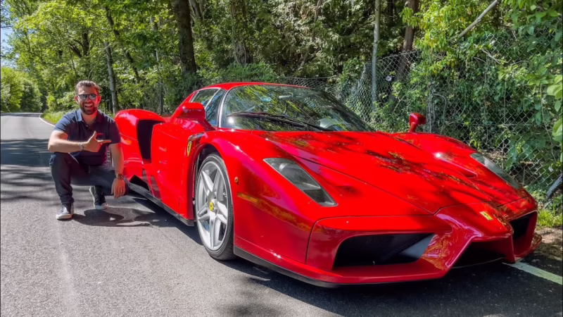 Is the Ferrari Enzo hard to drive?