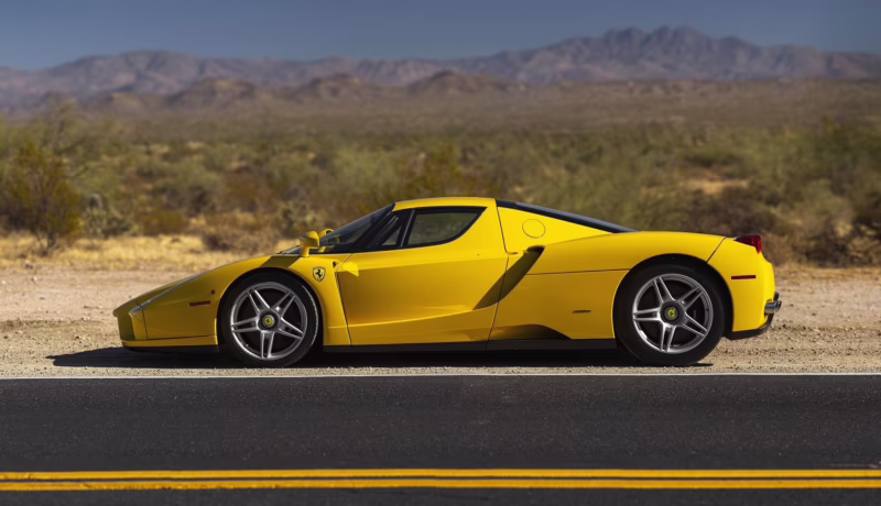 How fast can the Ferrari Enzo go?