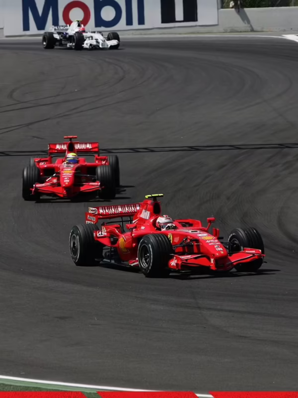 What is the name of the Ferrari in 2007?