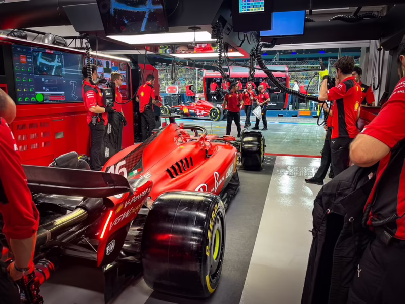 What is the Ferrari F1 paddock experience?