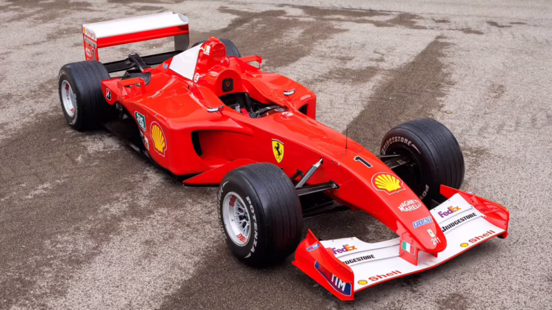 How much is the Ferrari F2001?