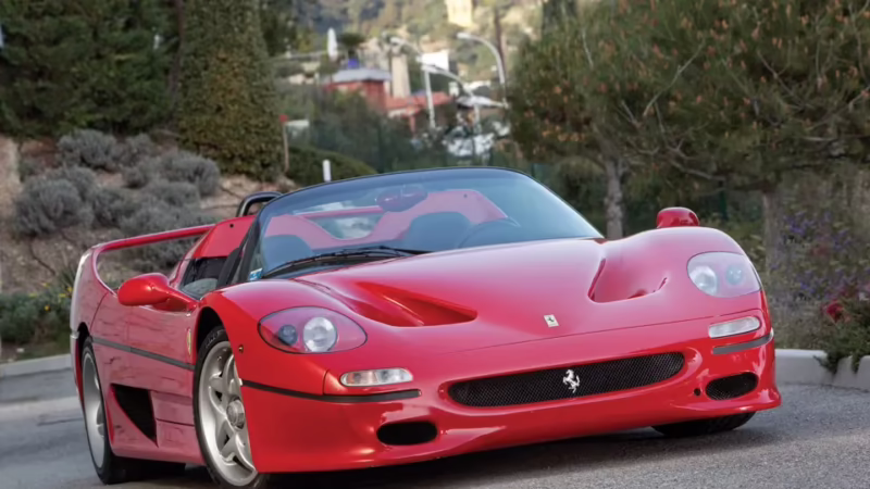 How many F50 spiders were made?