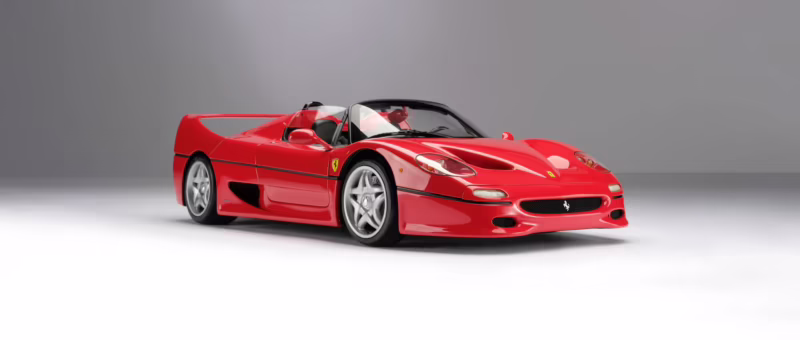 ¿Cuántos caballos de fuerza tiene un Ferrari F50?