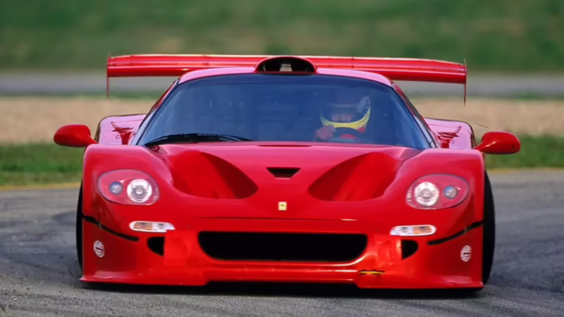 Did the Ferrari F50 ever race?