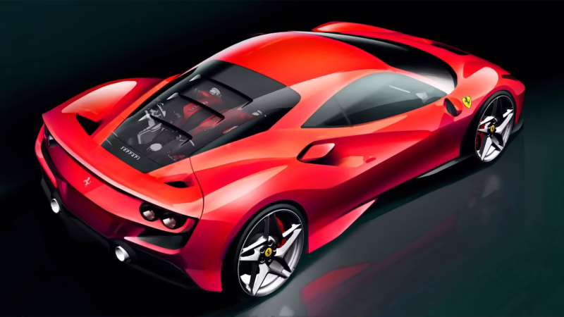 ¿Cuál es la velocidad máxima del Ferrari F8 Tributo?