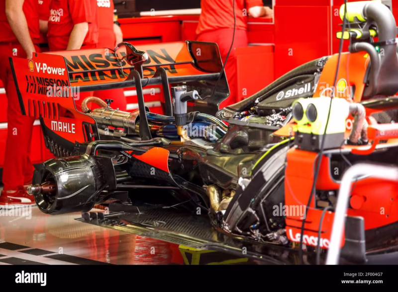 What engine is in the 2019 F1 car?