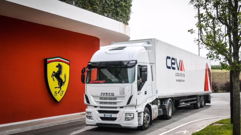 Who is the CEO of Ferrari Group logistics?