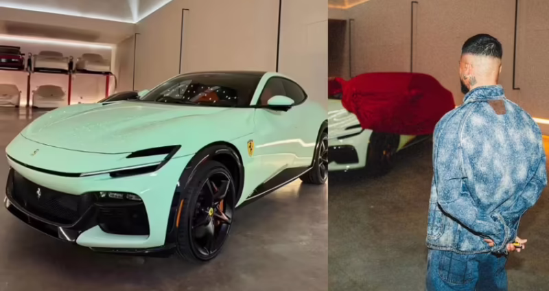 ¿Cuál es el Ferrari de Maluma?