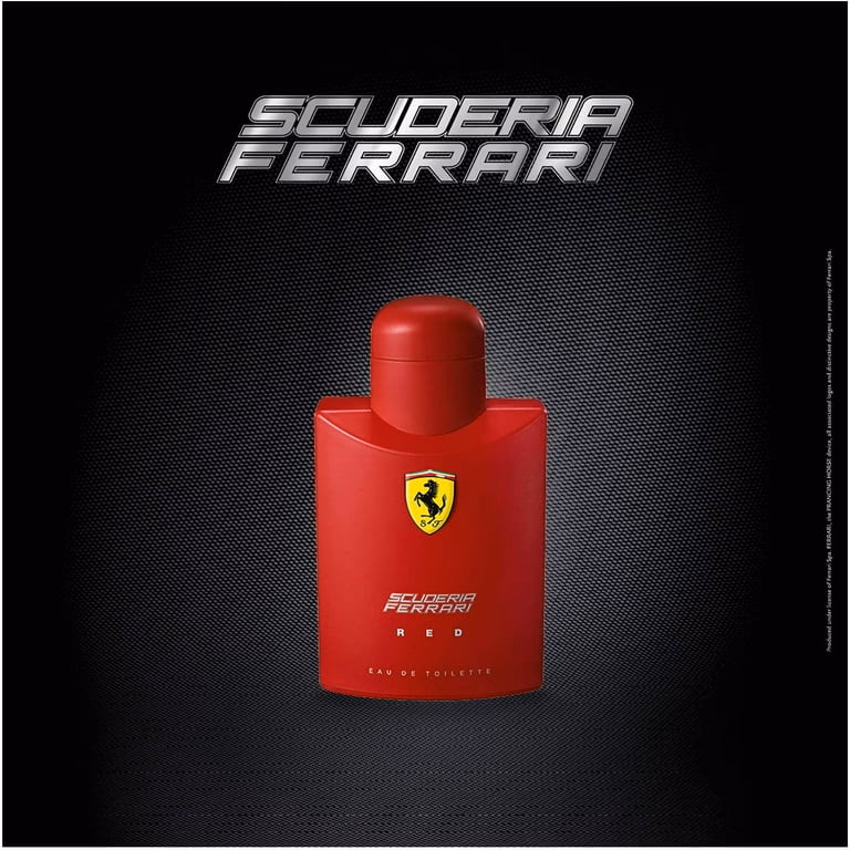What is the fragrance in Ferrari Scuderia Red?
