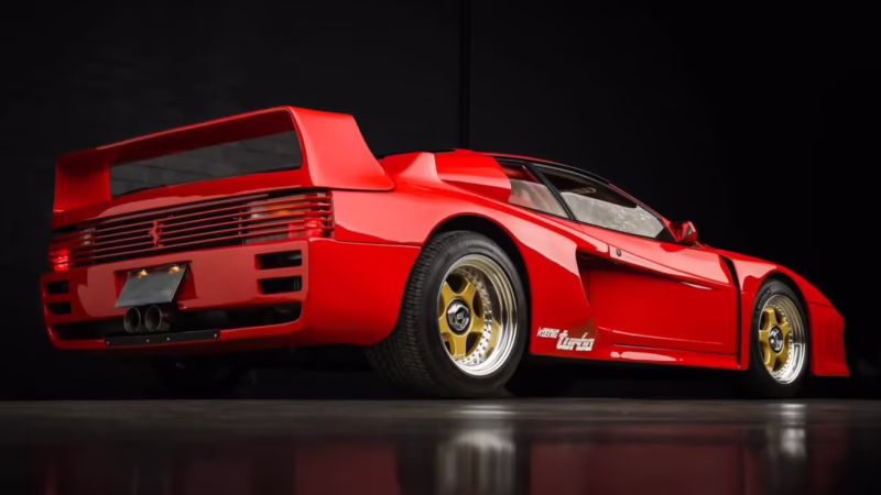 How much horsepower does the Koenig Testarossa have?