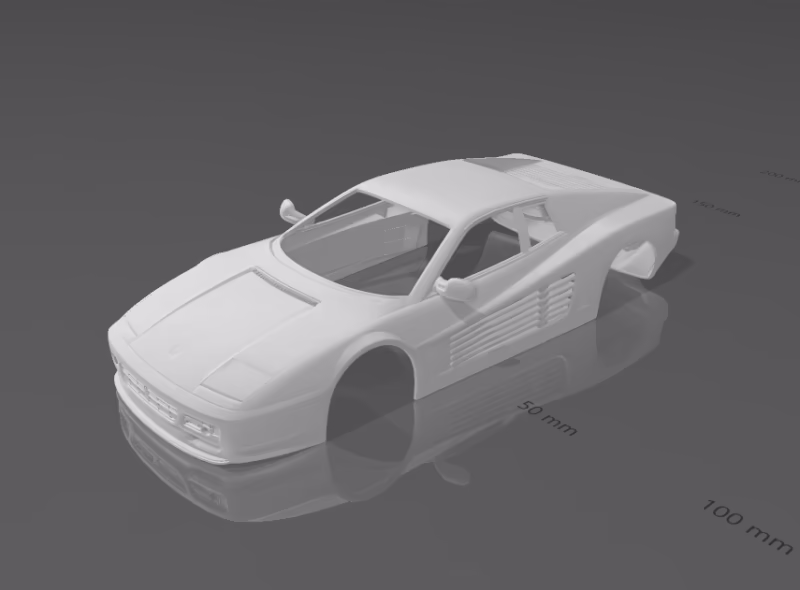 What does Testarossa mean in Italian slang?