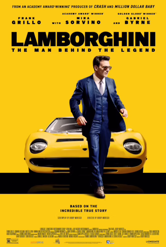 ¿Cómo se llama la película de Lamborghini vs Ferrari?
